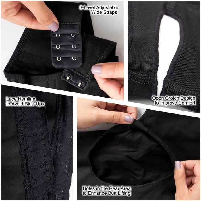 Fajas Salome 0518 – Colombian Full Body Shaper | High Compression Faja - Colombian Shapewear | Siluets