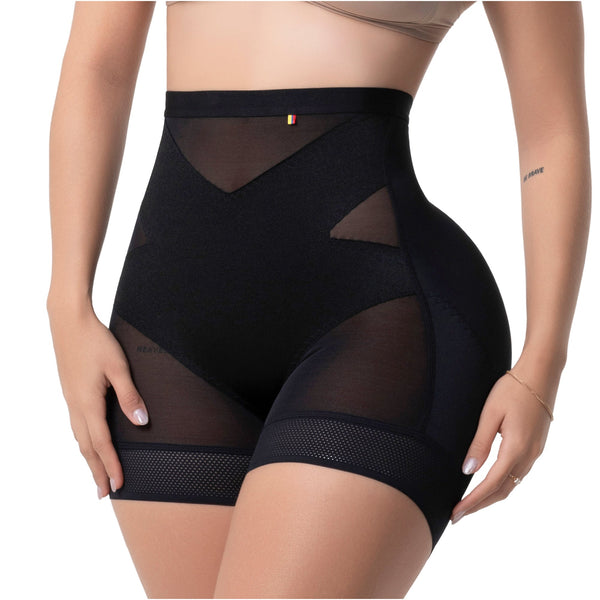 Fajas Salomé TC02C5 Pull - Up Shaper Shorts – Seamless High Compression & Glute Lift - Colombian Shapewear | Siluets