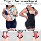 Siluet 1028 Postpartum Bodysuit – Colombian Shapewear for Tummy, Back & Thigh Support