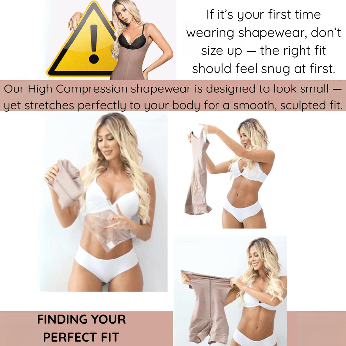 Siluet 1T2355 – Silicone - Lined High - Waisted Shaper Thong | Seamless Tummy Control - Colombian Shapewear | Siluets