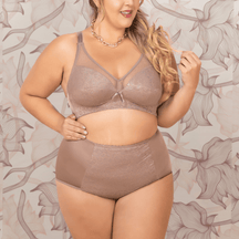 Siluet 27332723 High - Waist Lace Panties – Tummy Control & All - Day Comfort - Colombian Shapewear | Siluets