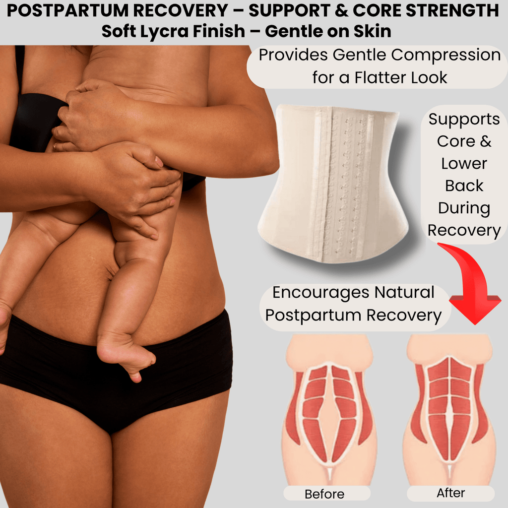 High - Compression Waist Cincher With Double Lining and 100% Natural Latex - Colombian Shapewear | Siluets