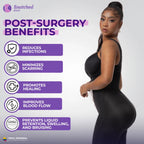 Snatched DQ02L4 – Stage 1 Colombian Post - Surgery Faja for Guitar Body Shapes - Colombian Shapewear | Siluets