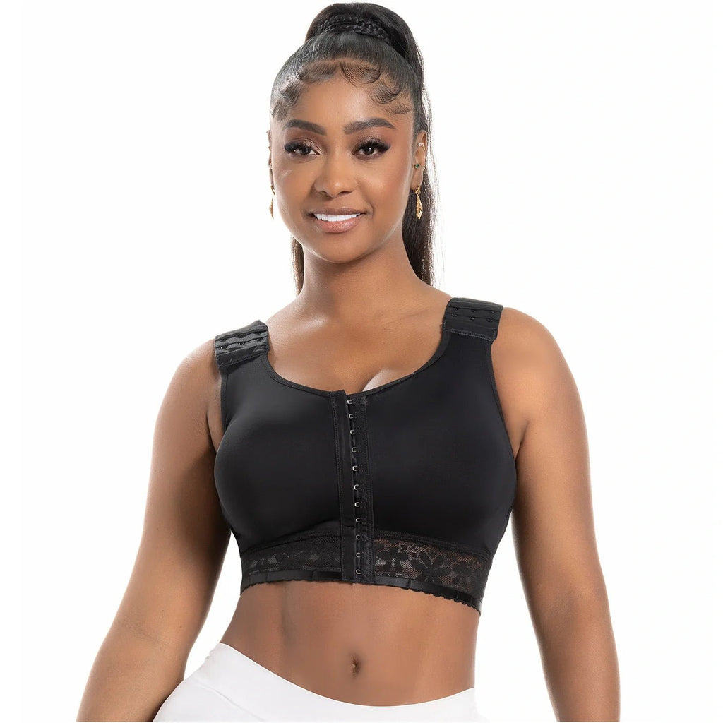Snatched DC02L4 – Post - Mastectomy Compression Bra | Front Closure - Colombian Shapewear | Siluets