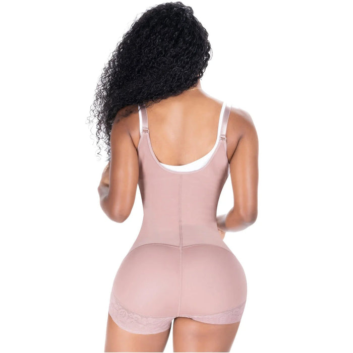 SONRYSE 020ZF | Post Surgery & Postpartum Faja | Open Bust Panty Shapewear Bodysuit | Powernet - Colombian Shapewear | Siluets