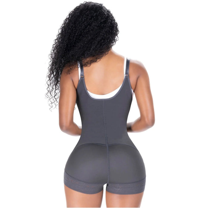 SONRYSE 020ZF | Post Surgery & Postpartum Faja | Open Bust Panty Shapewear Bodysuit | Powernet - Colombian Shapewear | Siluets