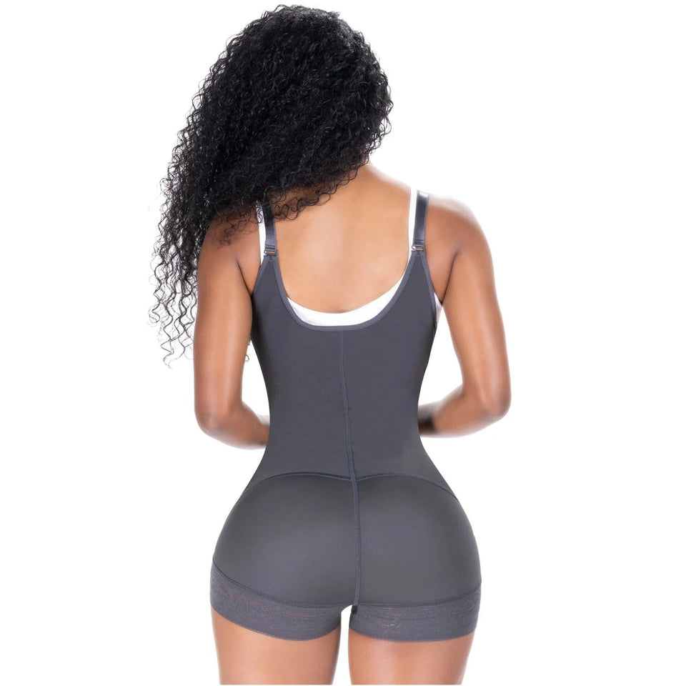 SONRYSE 020ZF | Post Surgery & Postpartum Faja | Open Bust Panty Shapewear Bodysuit | Powernet - Colombian Shapewear | Siluets