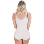 Sonryse 022ZF Colombian Faja – High Compression Postpartum & Post-Surgery Bodysuit with Built-In Bra and Powernet Support