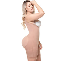 SONRYSE 047BF | Postpartum Post Surgery Compression Garment | Tummy Control Butt Lifter Body Shaper | Daily Use Open Bust Shapewear | Powernet - Colombian Shapewear | Siluets