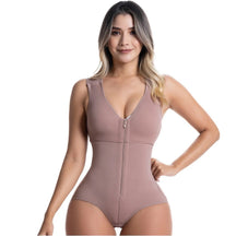 SONRYSE 055ZF | Panty Bodysuit Shapewear with Built - in Bra | Postpartum and Daily Use | Powernet - Colombian Shapewear | Siluets