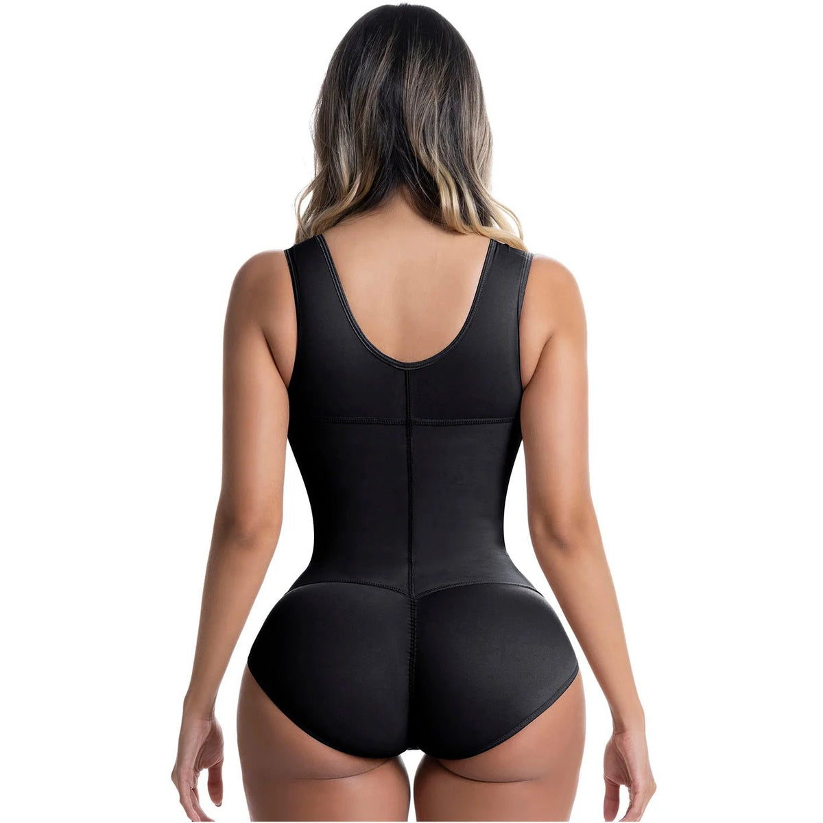 SONRYSE 055ZF | Panty Bodysuit Shapewear with Built - in Bra | Postpartum and Daily Use | Powernet - Colombian Shapewear | Siluets