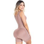 Sonryse 058BF Colombian Postpartum & Post-Surgery Stage 2 Faja – High Compression Full Body Shaper with Built-in Bra & Butt Lift | Powernet