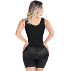 Sonryse 058BF Colombian Postpartum & Post-Surgery Stage 2 Faja – High Compression Full Body Shaper with Built-in Bra & Butt Lift | Powernet