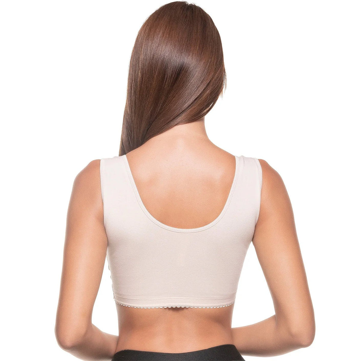 SONRYSE 065BF | Front Closure Postsurgical Bra | High Compression Cotton - Colombian Shapewear | Siluets