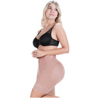 Sonryse 070ZF Colombian Butt Lifting Shapewear Shorts – High Compression Tummy Control Powernet Faja | Daily Use Slimming Shorts for Women - Colombian Shapewear | Siluets