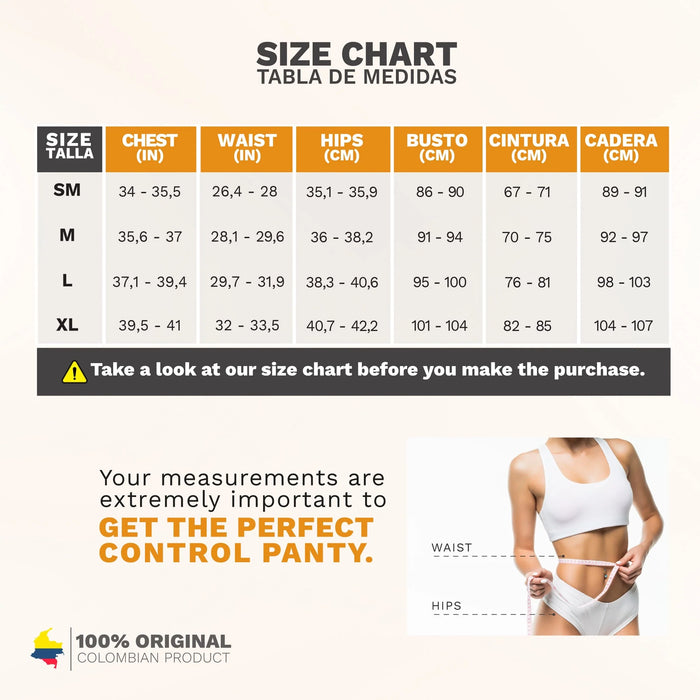 Sonryse 070ZF Colombian Butt Lifting Shapewear Shorts – High Compression Tummy Control Powernet Faja | Daily Use Slimming Shorts for Women - Colombian Shapewear | Siluets