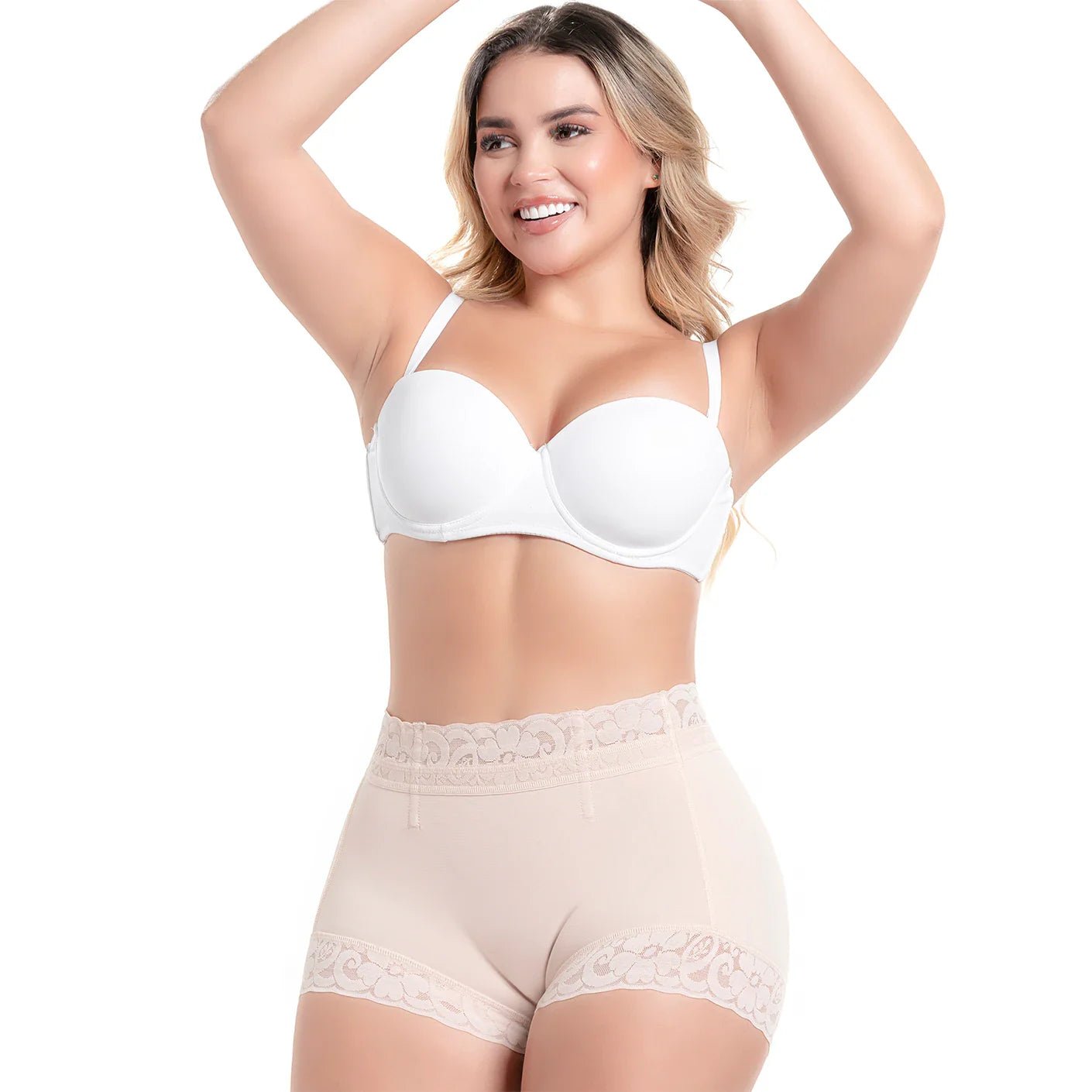 Sonryse 074NC Booty Lifting Colombian Shapewear Shorts | Women’s Tummy Control Faja - Colombian Shapewear | Siluets