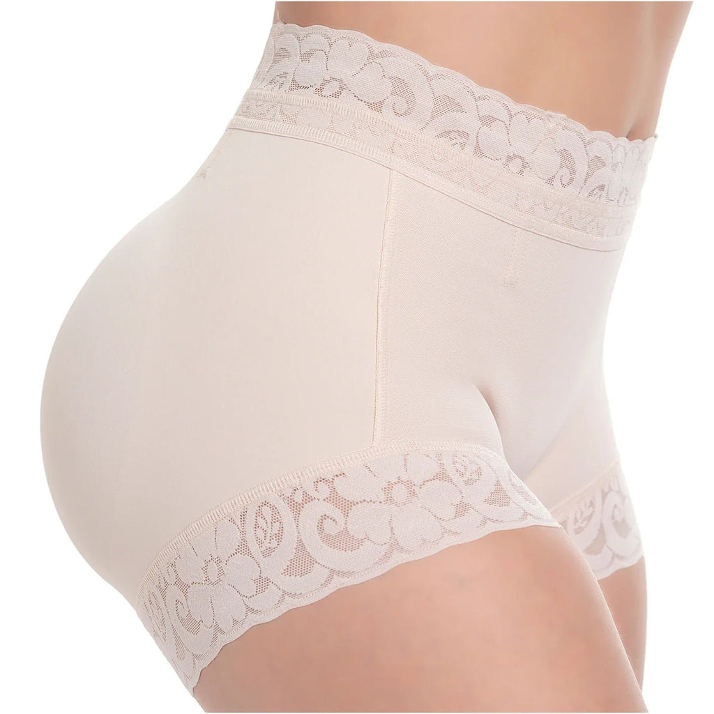 Sonryse 074NC Booty Lifting Colombian Shapewear Shorts | Women’s Tummy Control Faja - Colombian Shapewear | Siluets