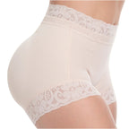 Sonryse 074NC Booty Lifting Colombian Shapewear Shorts | Women’s Tummy Control Faja - Colombian Shapewear | Siluets