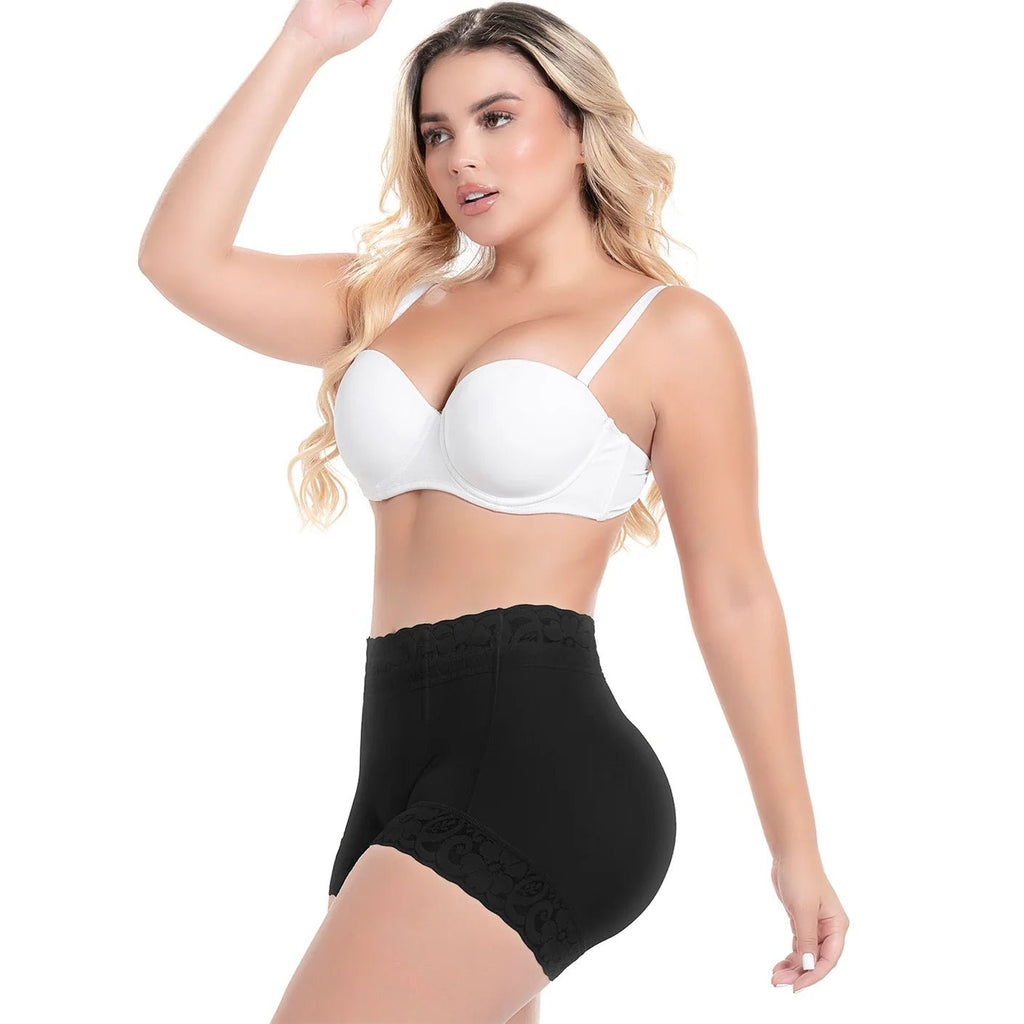 Sonryse 074NC Booty Lifting Colombian Shapewear Shorts | Women’s Tummy Control Faja - Colombian Shapewear | Siluets