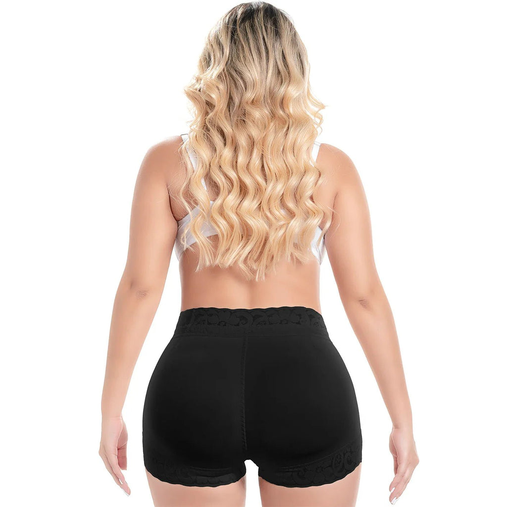 Sonryse 074NC Booty Lifting Colombian Shapewear Shorts | Women’s Tummy Control Faja - Colombian Shapewear | Siluets