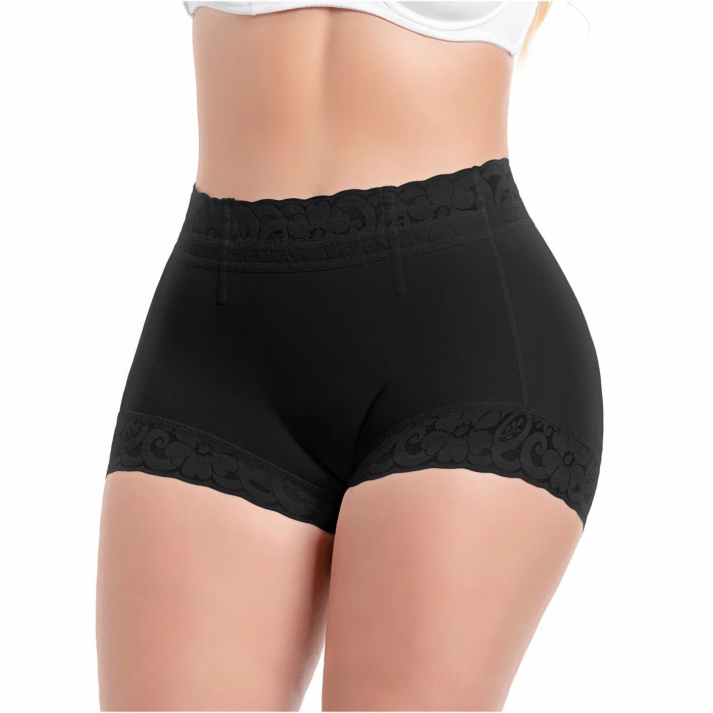 Sonryse 074NC Booty Lifting Colombian Shapewear Shorts | Women’s Tummy Control Faja - Colombian Shapewear | Siluets