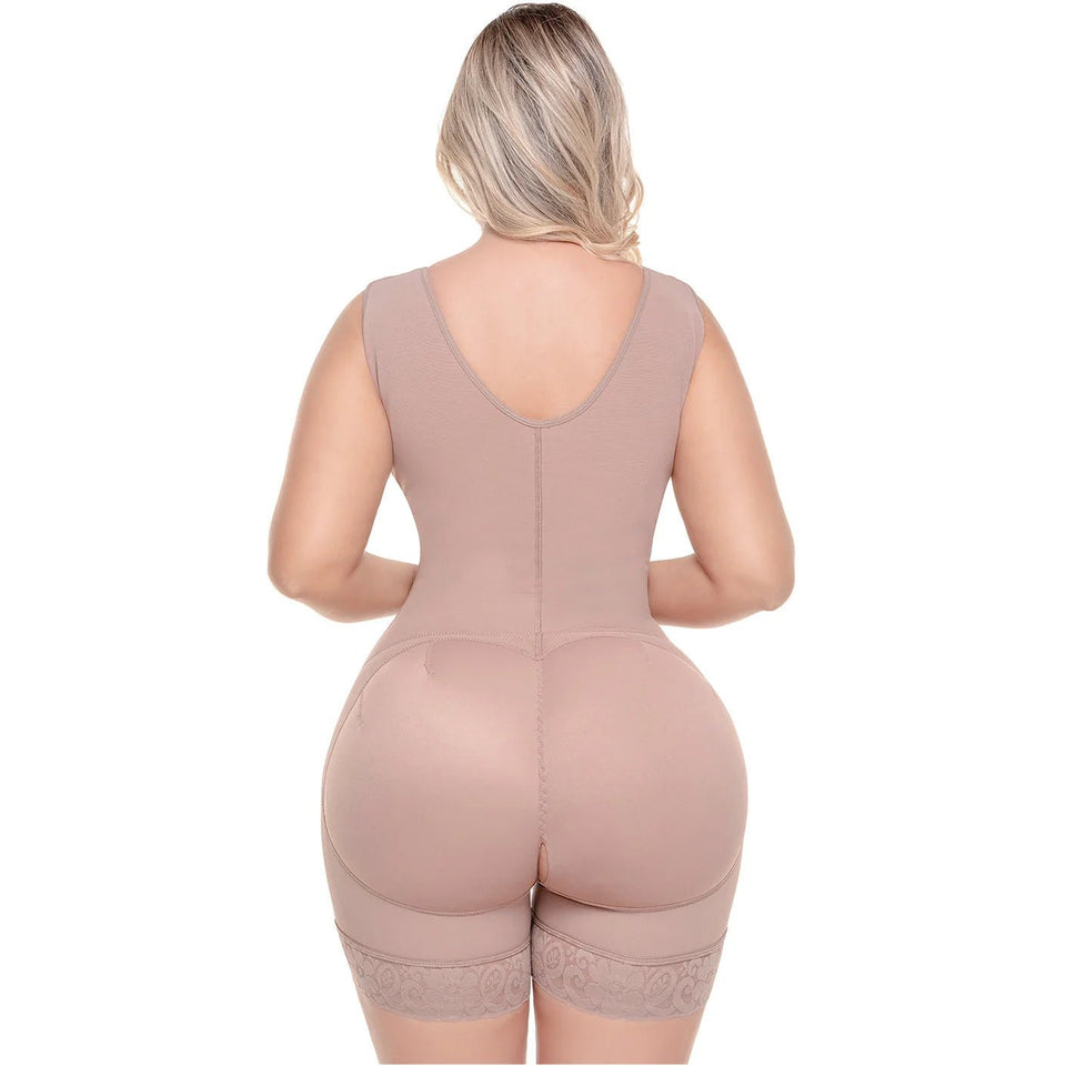 Sonryse 086 Post - Lipo Body Shaper with Bra – Short Body Compression - Colombian Shapewear | Siluets