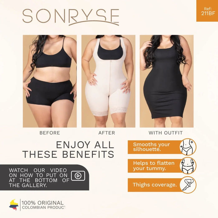 Sonryse 211 Extra Firm Shapewear for Women – Full Body Control - Colombian Shapewear | Siluets