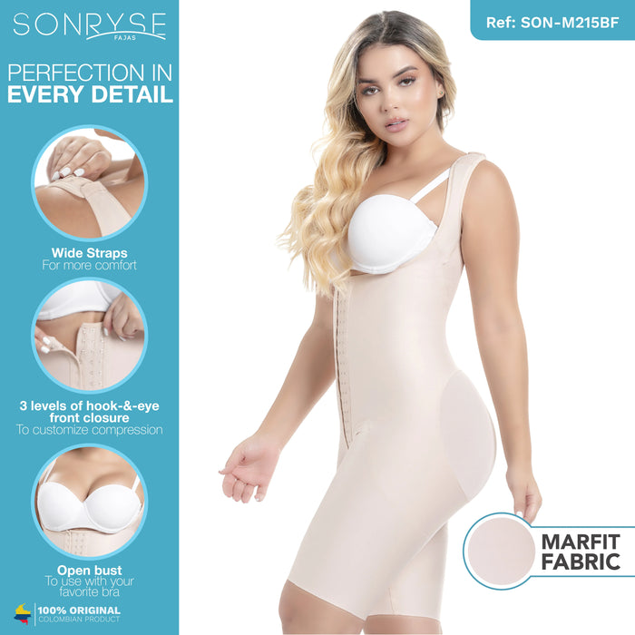 Sonryse M215BF Stage 1 Post - Surgery Faja – BBL Lipo 360 - Colombian Shapewear | Siluets