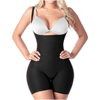 Sonryse SP33NC Colombian Shapewear for Women – Low Compression Short Faja with Open Bust & Ultra-Light Microfiber for Daily Use and Night Out
