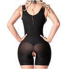 Sonryse SP33NC Colombian Shapewear for Women – Low Compression Short Faja with Open Bust & Ultra-Light Microfiber for Daily Use and Night Out