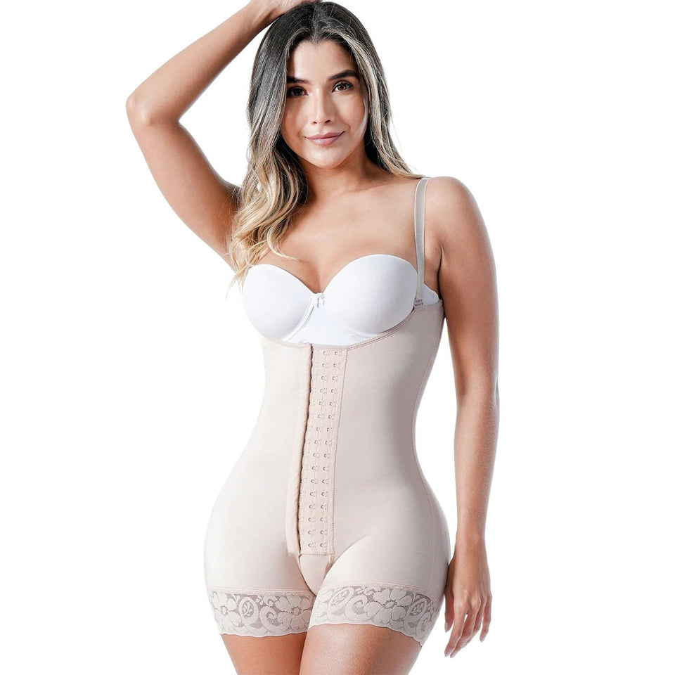 Fajas Sonryse TR66BF – Colombian Faja | Open - Bust Tummy Control - Colombian Shapewear | Siluets