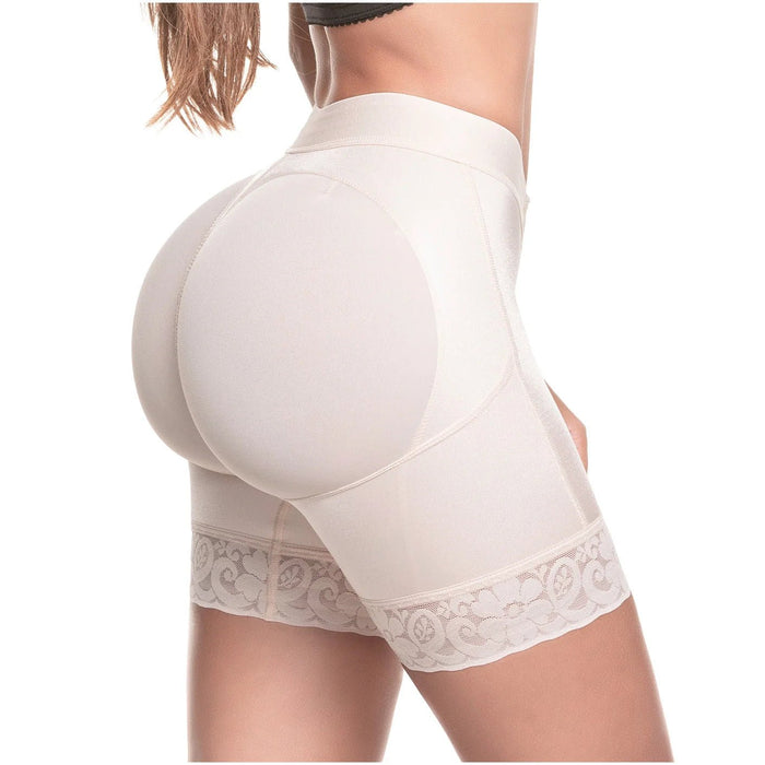 Sonryse TR71BF Colombian Shaper Shorts – High Waist Triconet - Colombian Shapewear | Siluets