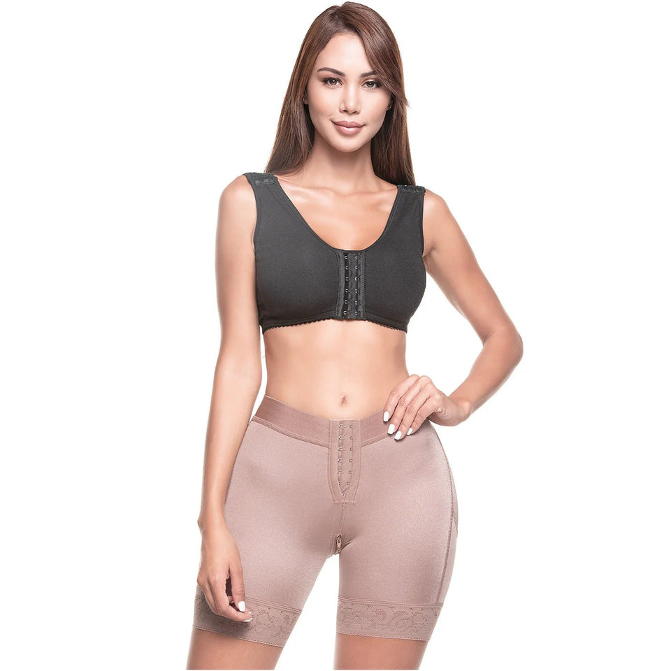 Sonryse TR71BF Colombian Shaper Shorts – High Waist Triconet - Colombian Shapewear | Siluets