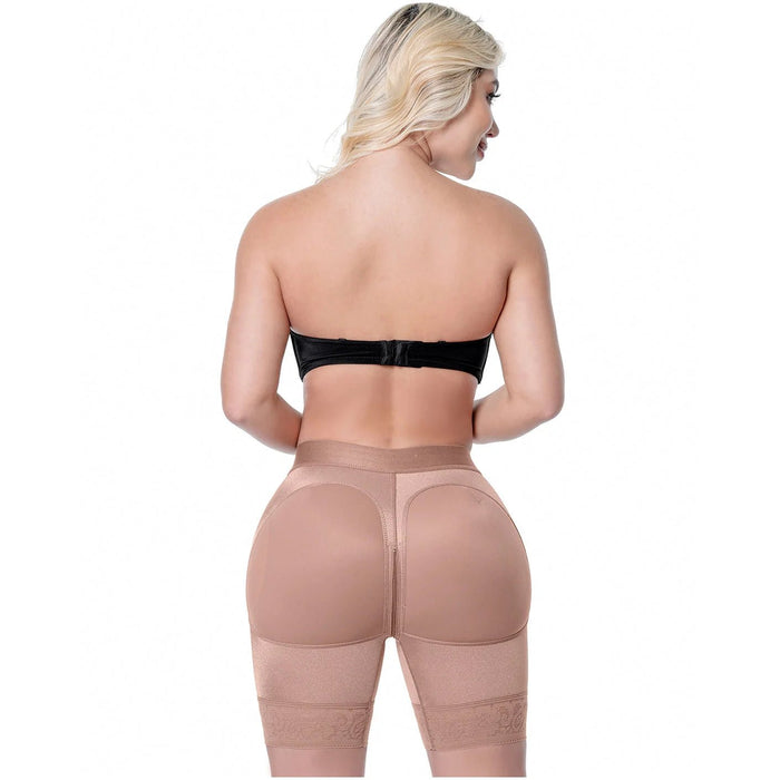 Sonryse TR71BF Colombian Shaper Shorts – High Waist Triconet - Colombian Shapewear | Siluets