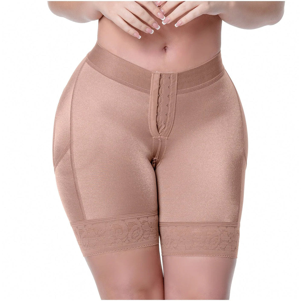 Sonryse TR71BF Colombian Shaper Shorts – High Waist Triconet - Colombian Shapewear | Siluets