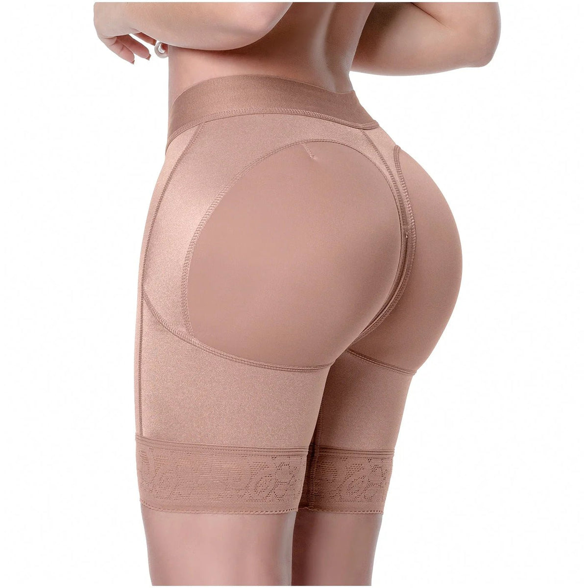 Sonryse TR71BF Colombian Shaper Shorts – High Waist Triconet - Colombian Shapewear | Siluets