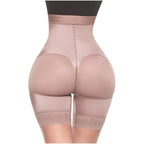 Beige shapewear garment on a white background