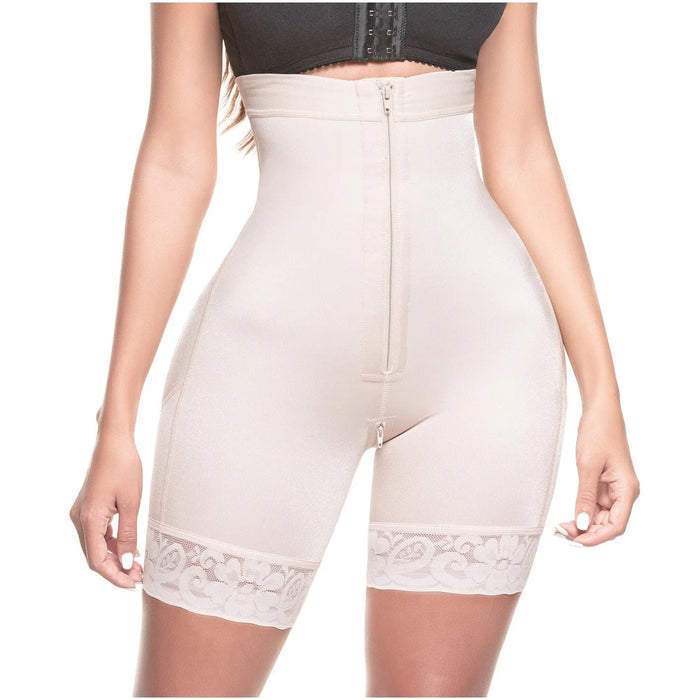 Fajas Sonryse TR73ZF – Colombian Faja Shorts | High - Rise Butt Lift - Colombian Shapewear | Siluets