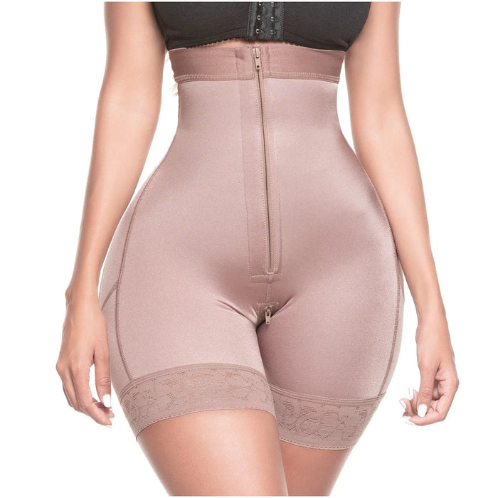 Fajas Sonryse TR73ZF – Colombian Faja Shorts | High - Rise Butt Lift - Colombian Shapewear | Siluets