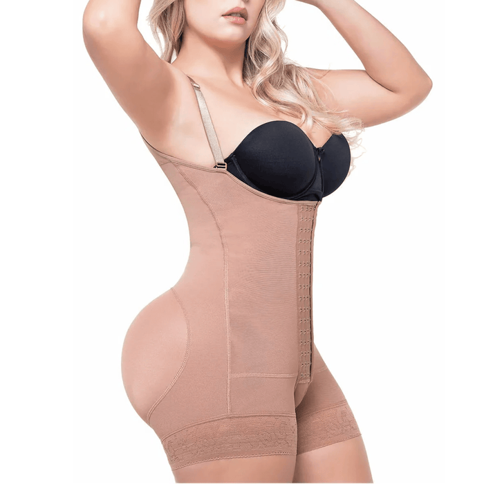 Sonryse 066 Braless Body Shaper Short – Colombian Post - Lipo Faja - Colombian Shapewear | Siluets