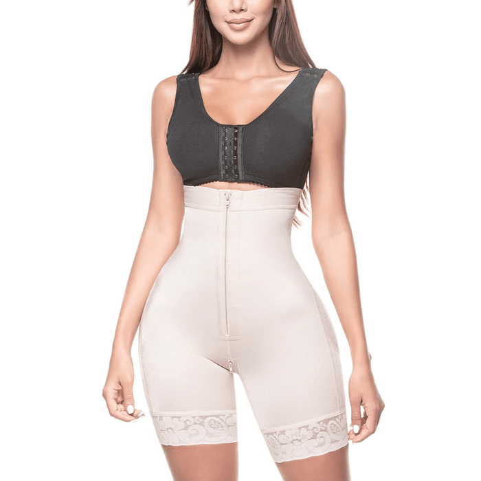 Fajas Sonryse TR73ZF – Colombian Faja Shorts | High - Rise Butt Lift - Colombian Shapewear | Siluets