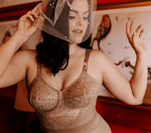 Rago 2202 Lacette Longline Wireless Bra – Expandable Cups - Colombian Shapewear | Siluets
