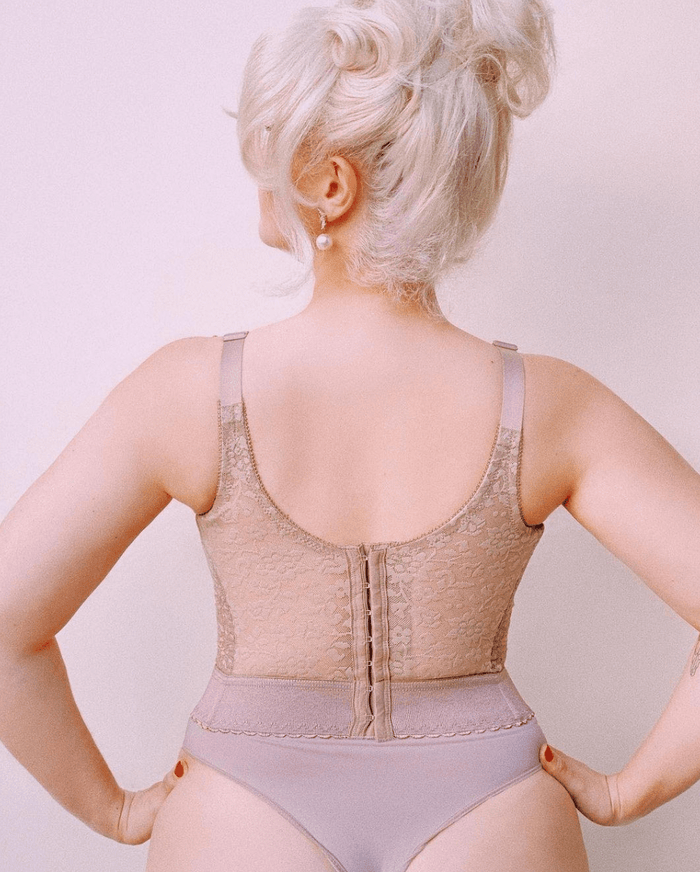 Rago 2202 Lacette Longline Wireless Bra – Expandable Cups - Colombian Shapewear | Siluets