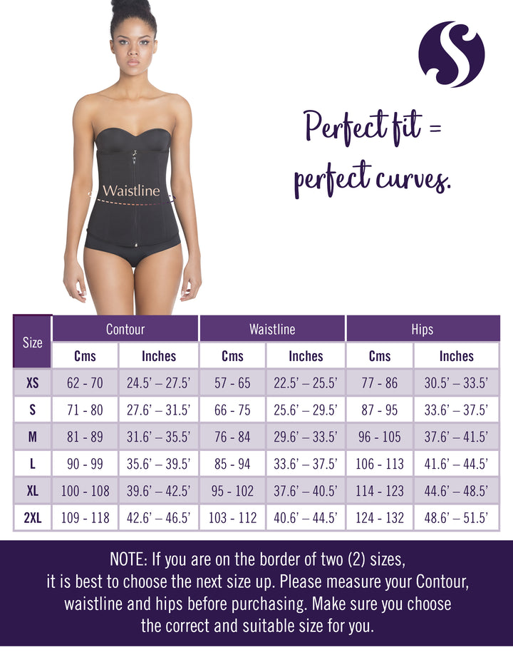 Siluet 1024-1 Corset Shaper with latex Siluets