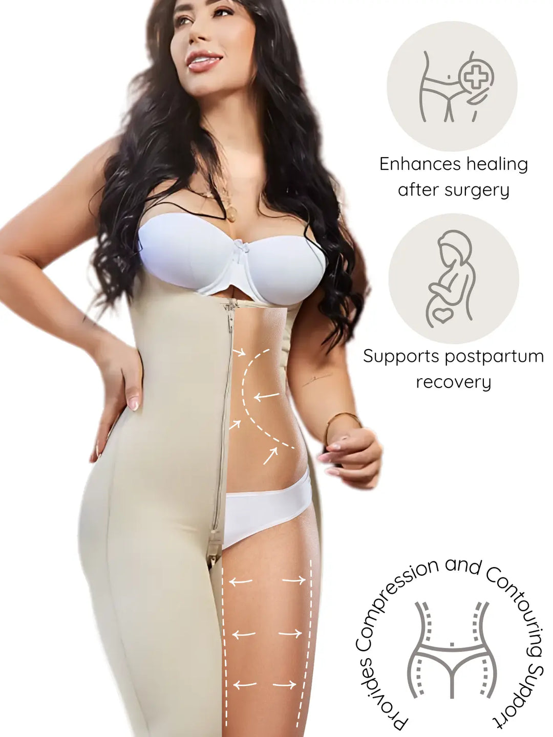 Siluet 1026 Total Body Sculpting Bodysuit – Full Control & Everyday Versatility. Siluets