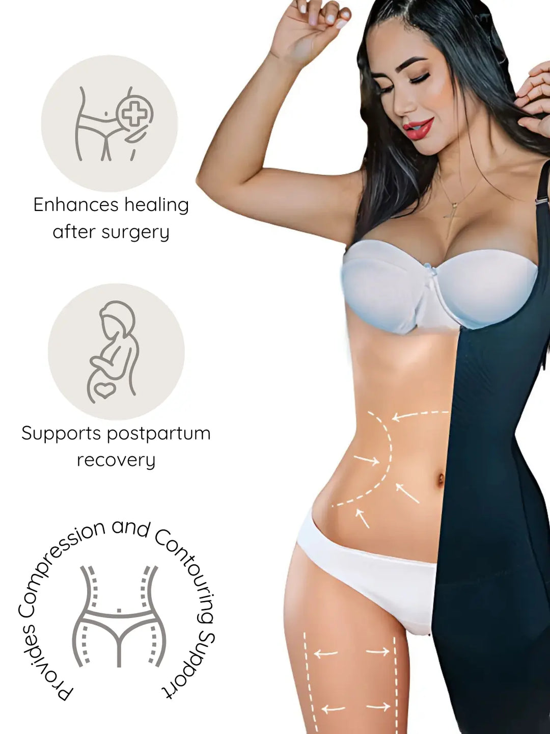 Siluet 1026 Total Body Sculpting Bodysuit – Full Control & Everyday Versatility. Siluets