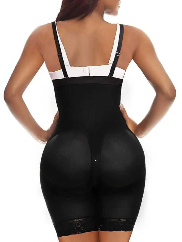 Siluet 1027 Braless Mid-Thigh Minimizer Bodysuit – Full Body Shaping & Everyday Comfort Siluets