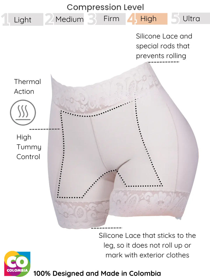 Siluet 1429 Butt-lifter Shapewear Shorts Siluets