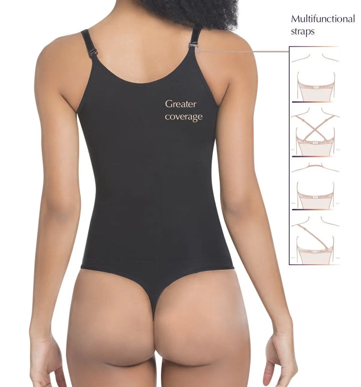 Siluet 932/933 Adjustable Shaping Body Suit with Crotch Closure Siluets